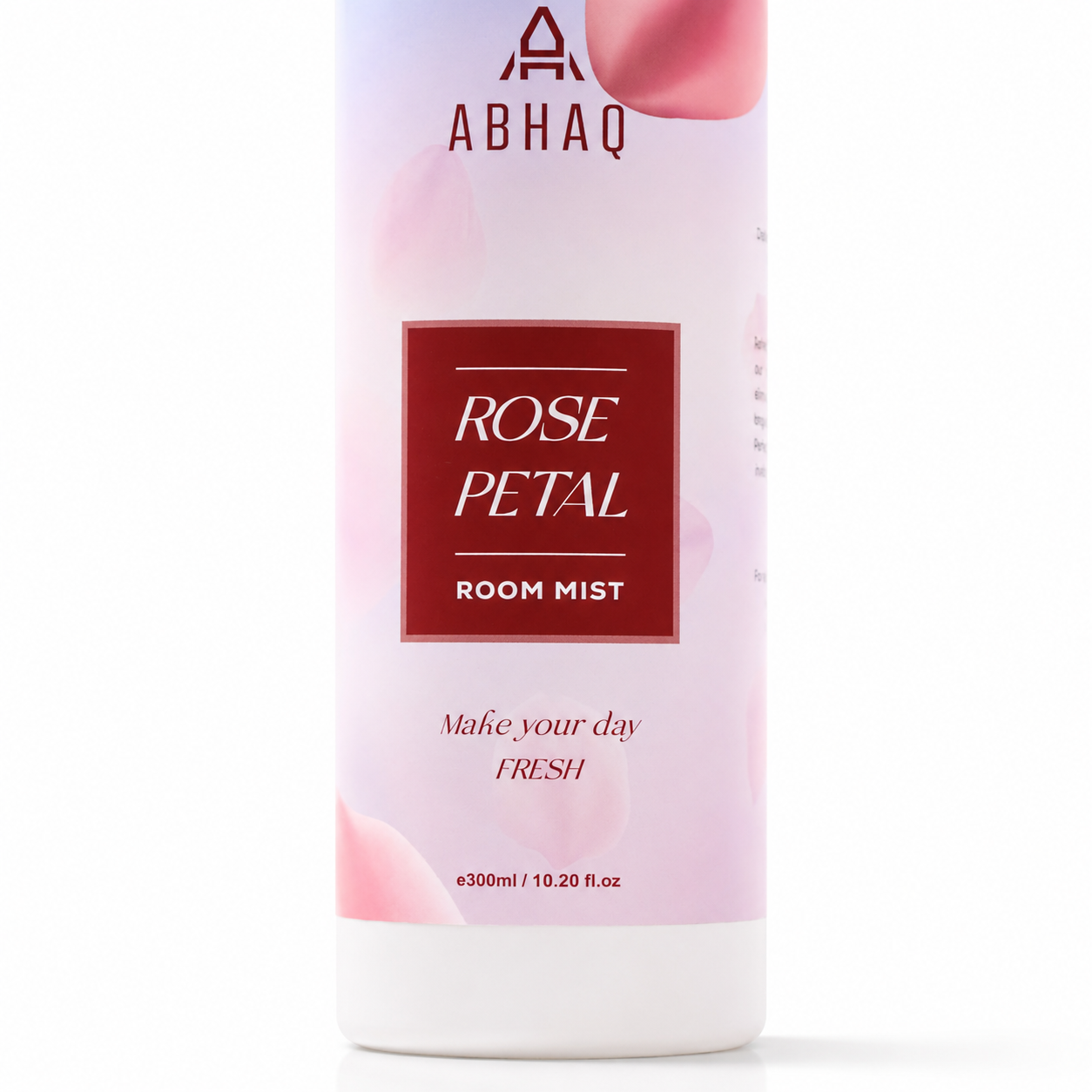 Rose Petal Room Mist by Abhaq Fragrance — pure rose single note home fragrance spray