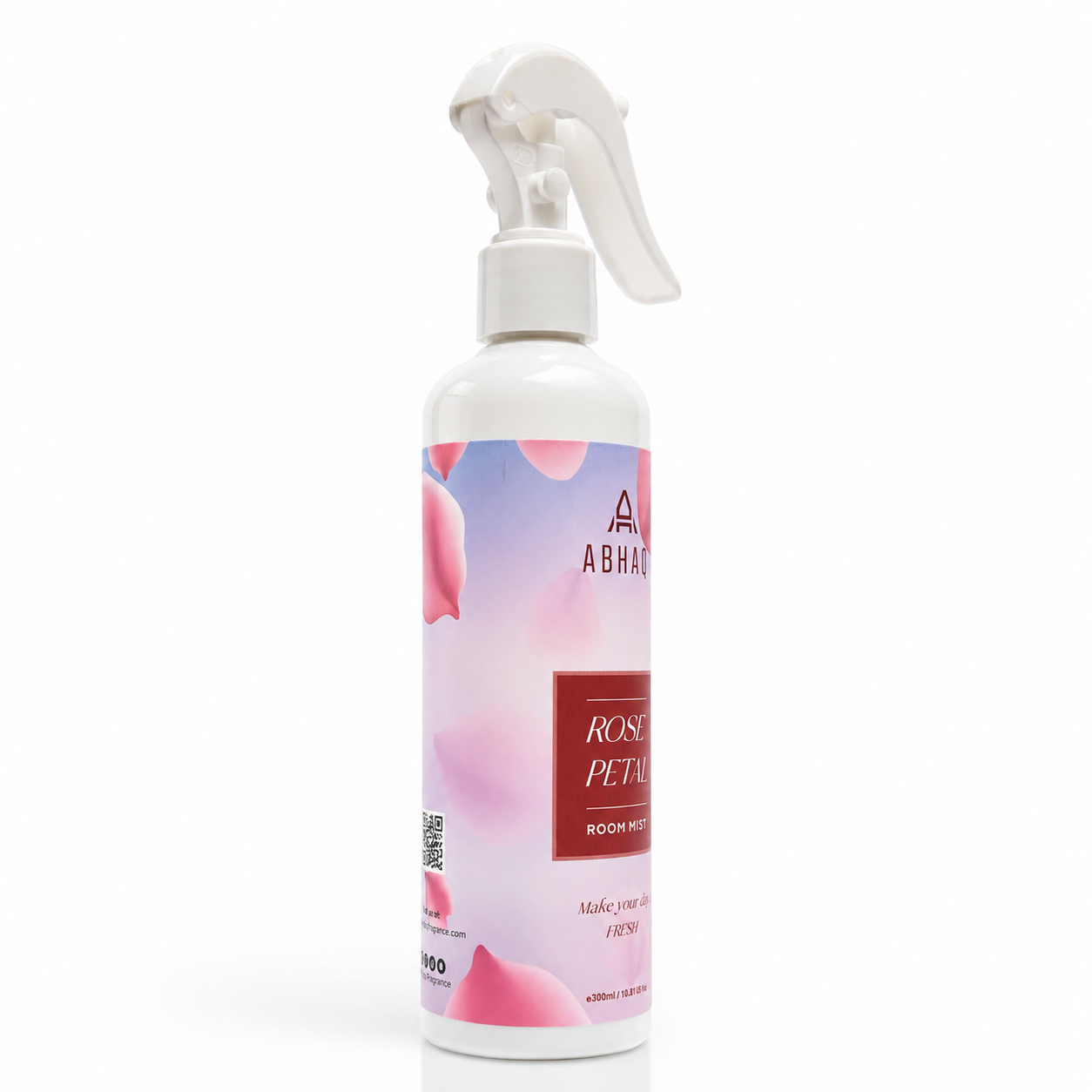 Rose Petal Room Mist by Abhaq Fragrance — pure rose single note home fragrance spray
